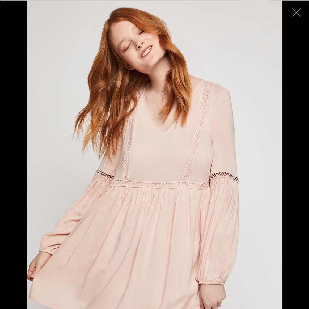 BCBG pink dress